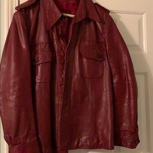 Leather men’s jacket